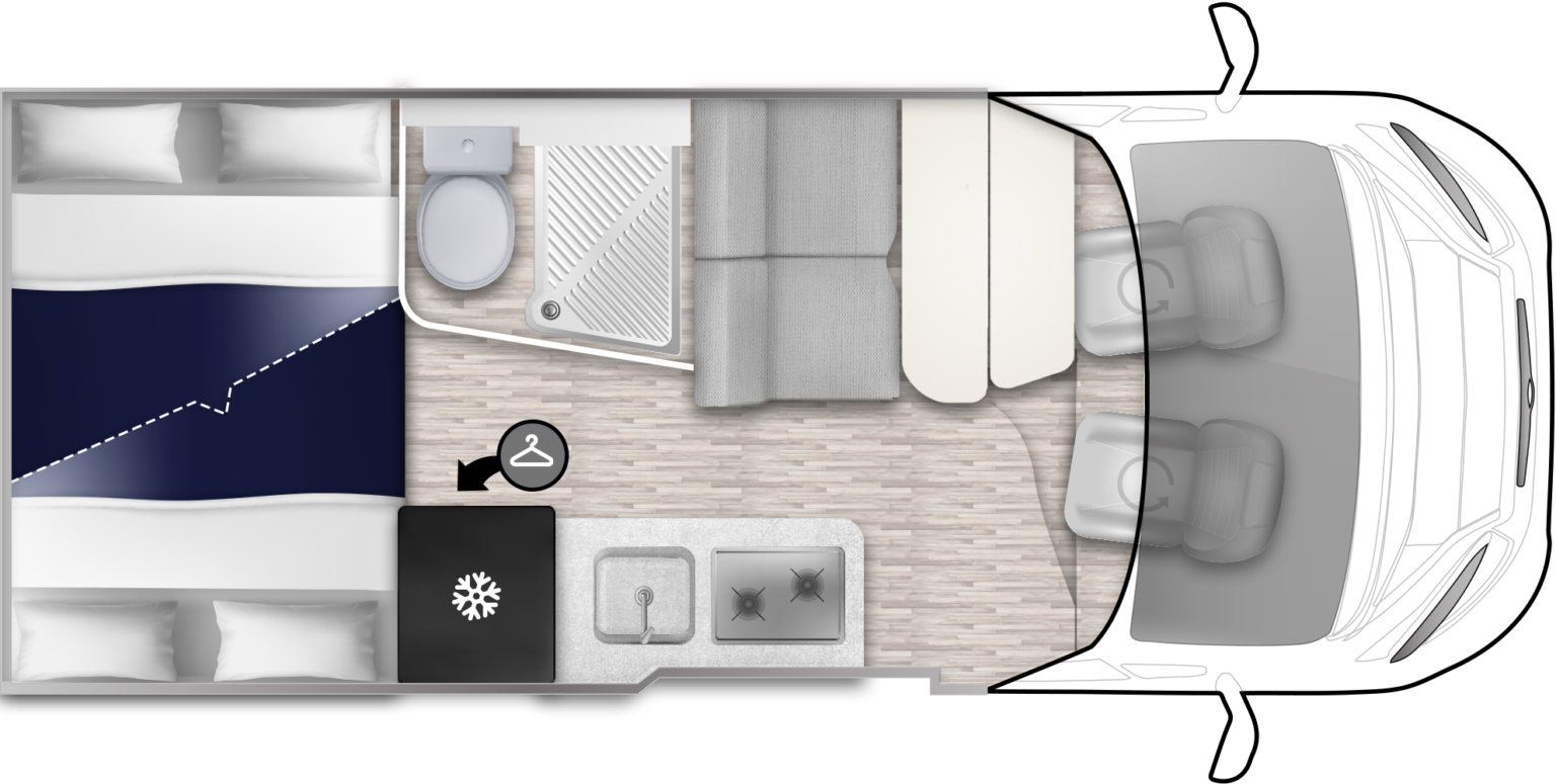 E-VAN-5 distribución
