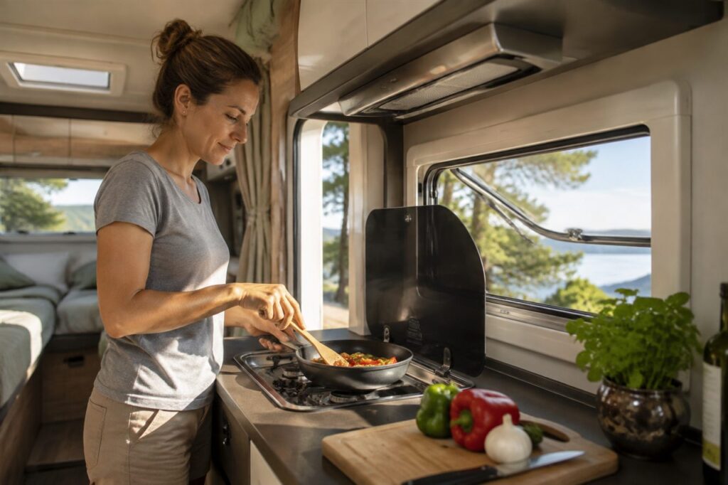 cocinar-caravana-autocaravana-camper